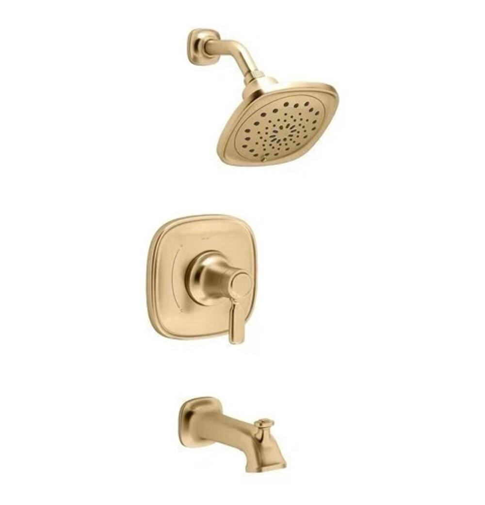 Kohler Terzet Tub & Shower Trim Kit Brushed Brass REC34943-4G-2MB NEW